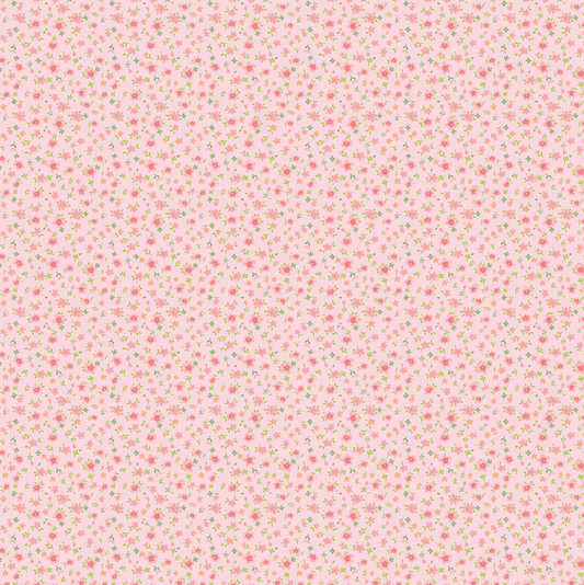 Market Day Tiny Flowers Pink MK24569, sold by the 1/2 yard, *PRE-ORDER