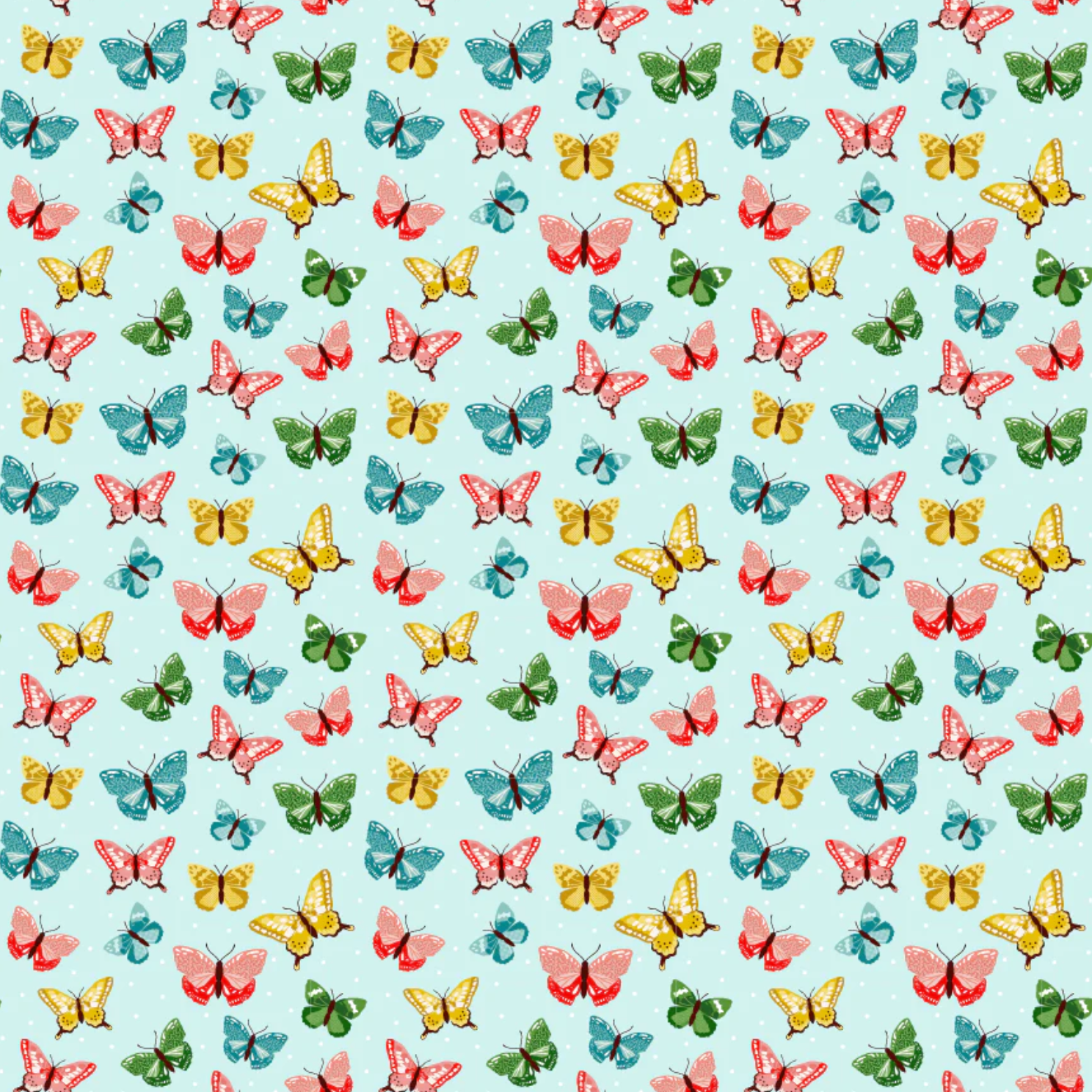 Matilda Fabric Collection, Aunt Bea Blue, MA25109, Sold by the 1/2 Yard, PREORDER! - Good Vibes Quilt Shop