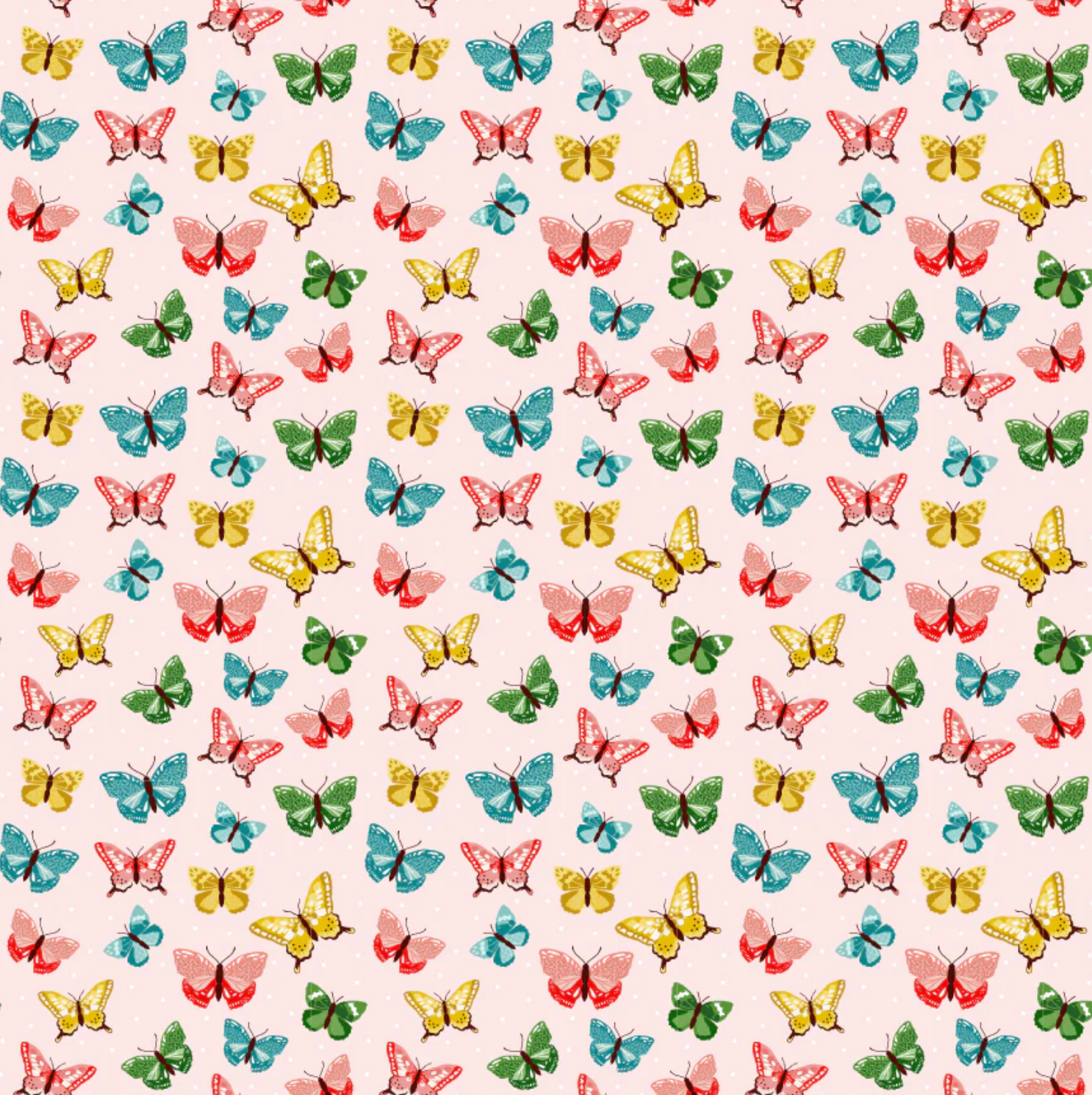 Matilda Fabric Collection, Aunt Bea Pink, MA25108, Sold by the 1/2 Yard, PREORDER! - Good Vibes Quilt Shop