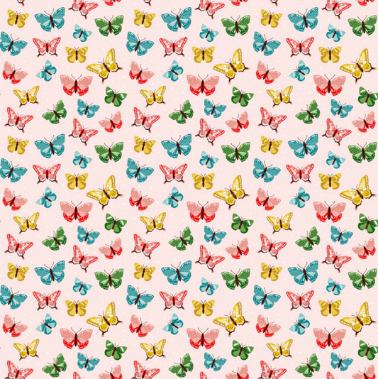 Matilda Fabric Collection, Aunt Bea Pink, MA25108, Sold by the 1/2 Yard, PREORDER! - Good Vibes Quilt Shop