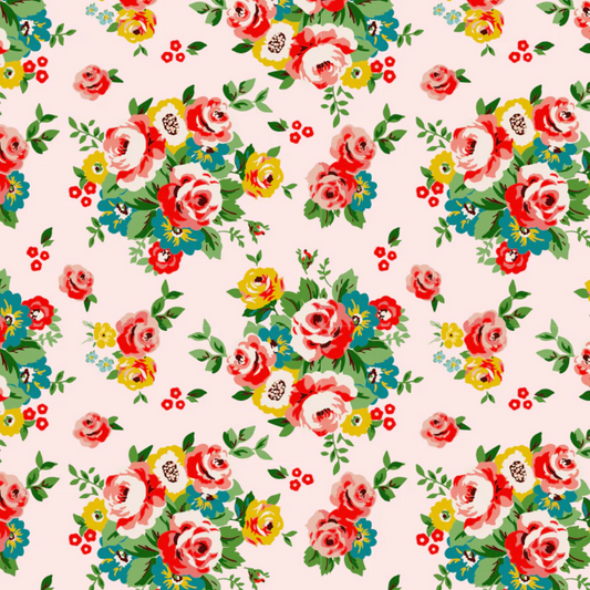 Matilda Fabric Collection, Matilda Pink, MA25102, Sold by the 1/2 Yard, PREORDER!