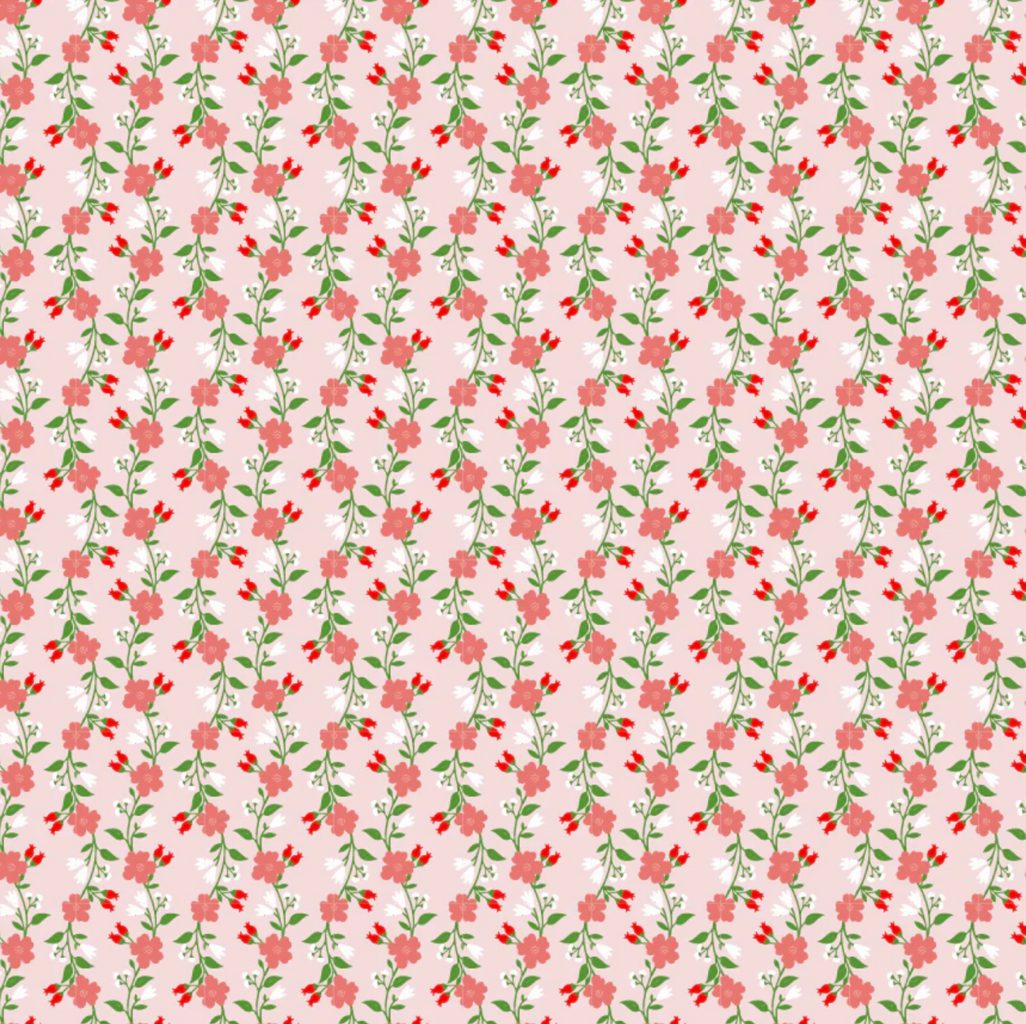 Matilda Fabric Collection, Pearl Pink, MA25114, Sold by the 1/2 Yard, PREORDER! - Good Vibes Quilt Shop