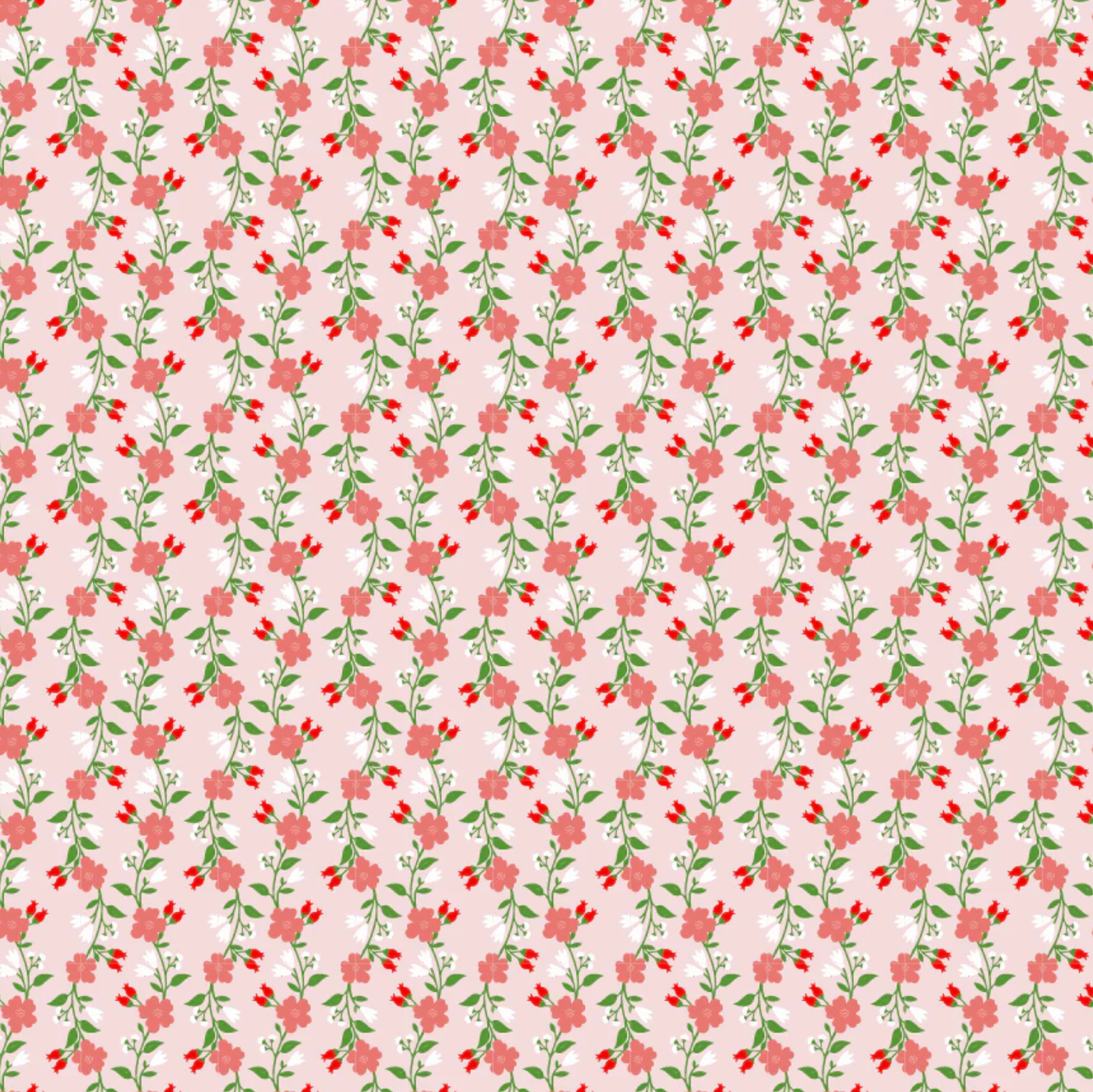 Matilda Fabric Collection, Pearl Pink, MA25114, Sold by the 1/2 Yard, PREORDER! - Good Vibes Quilt Shop