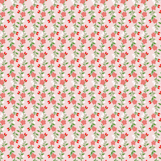 Matilda Fabric Collection, Pearl Pink, MA25114, Sold by the 1/2 Yard, PREORDER!