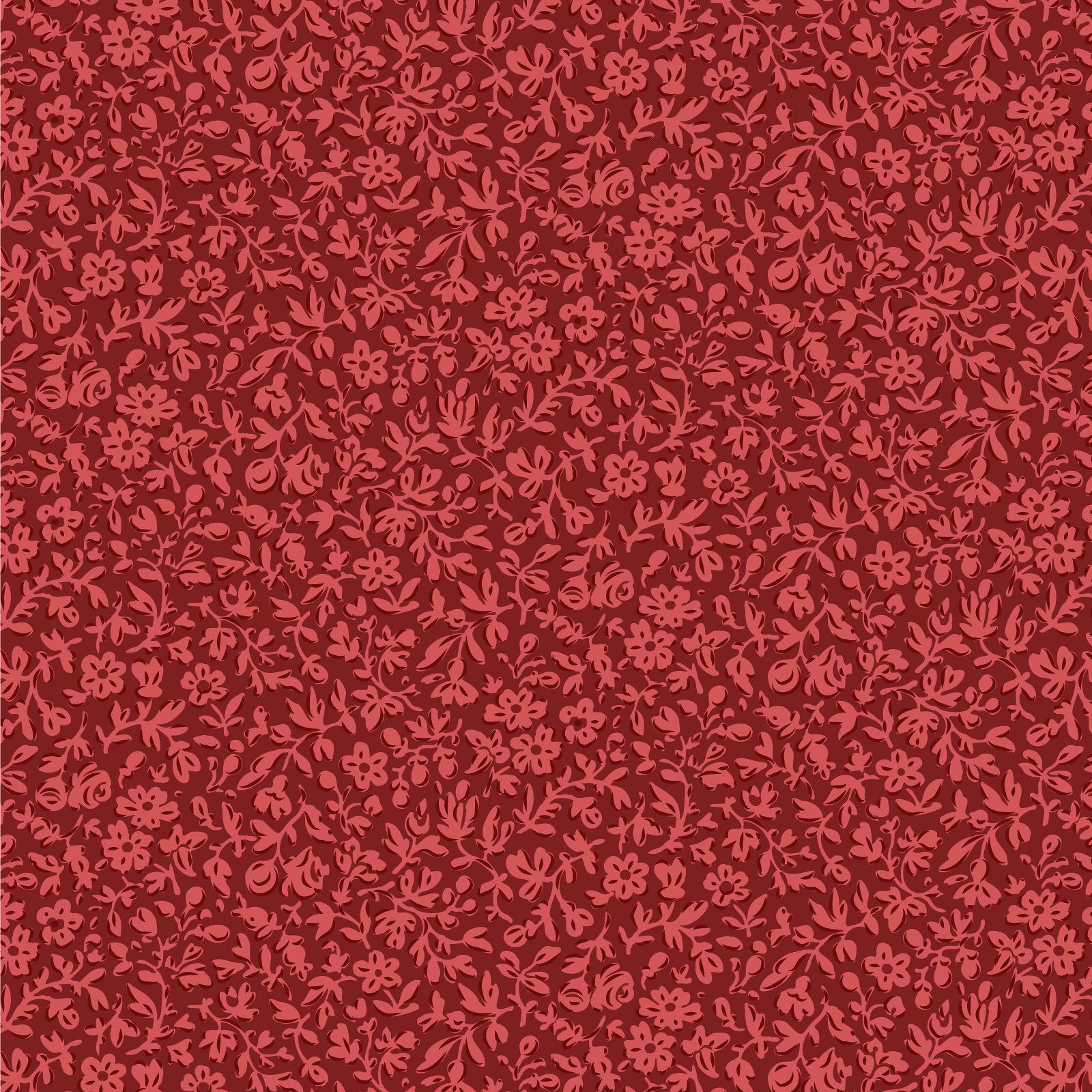 Merry Little Christmas Fabric by Tilda, Blender- Eve Burgundy, TIL110140 - Good Vibes Quilt Shop