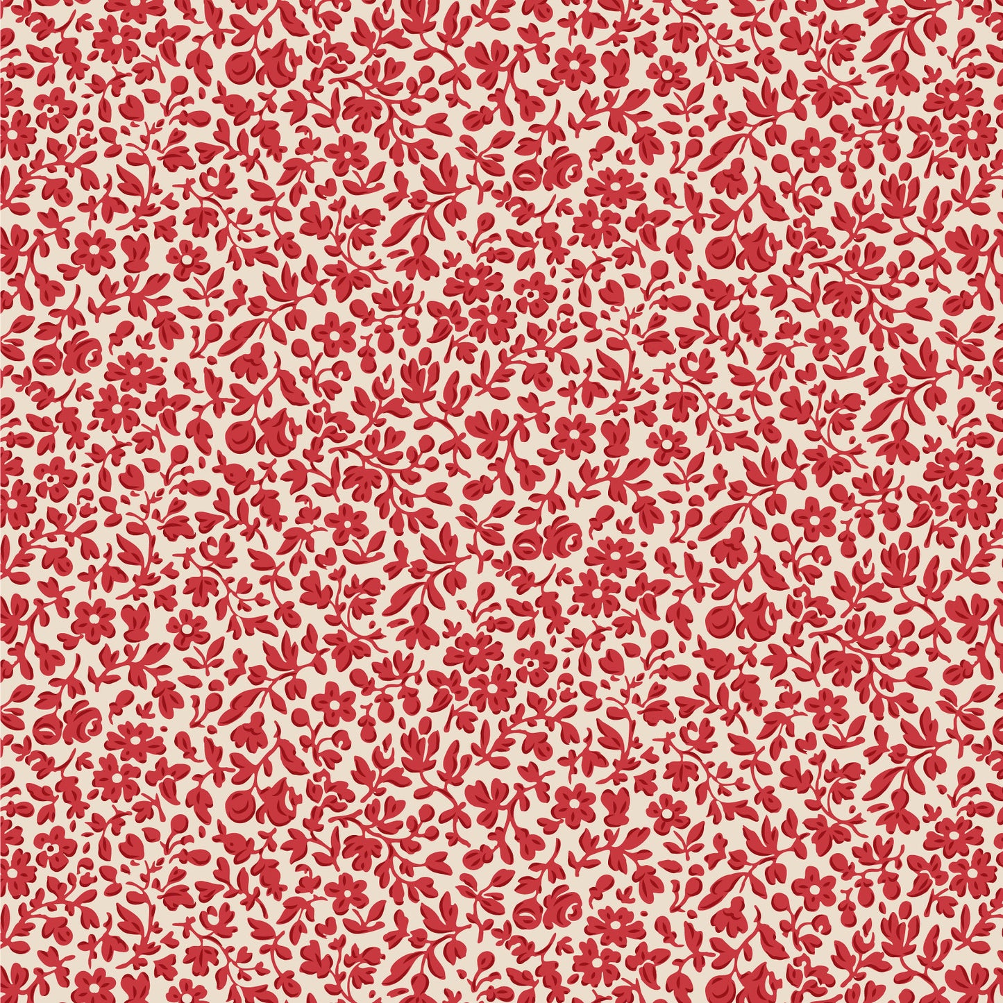 Merry Little Christmas Fabric by Tilda, Blender- Eve Red, TIL110138 - Good Vibes Quilt Shop