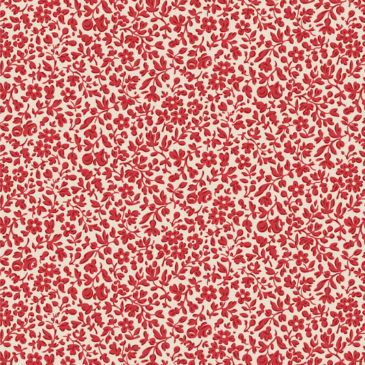 Merry Little Christmas Fabric by Tilda, Blender- Eve Red, TIL110138