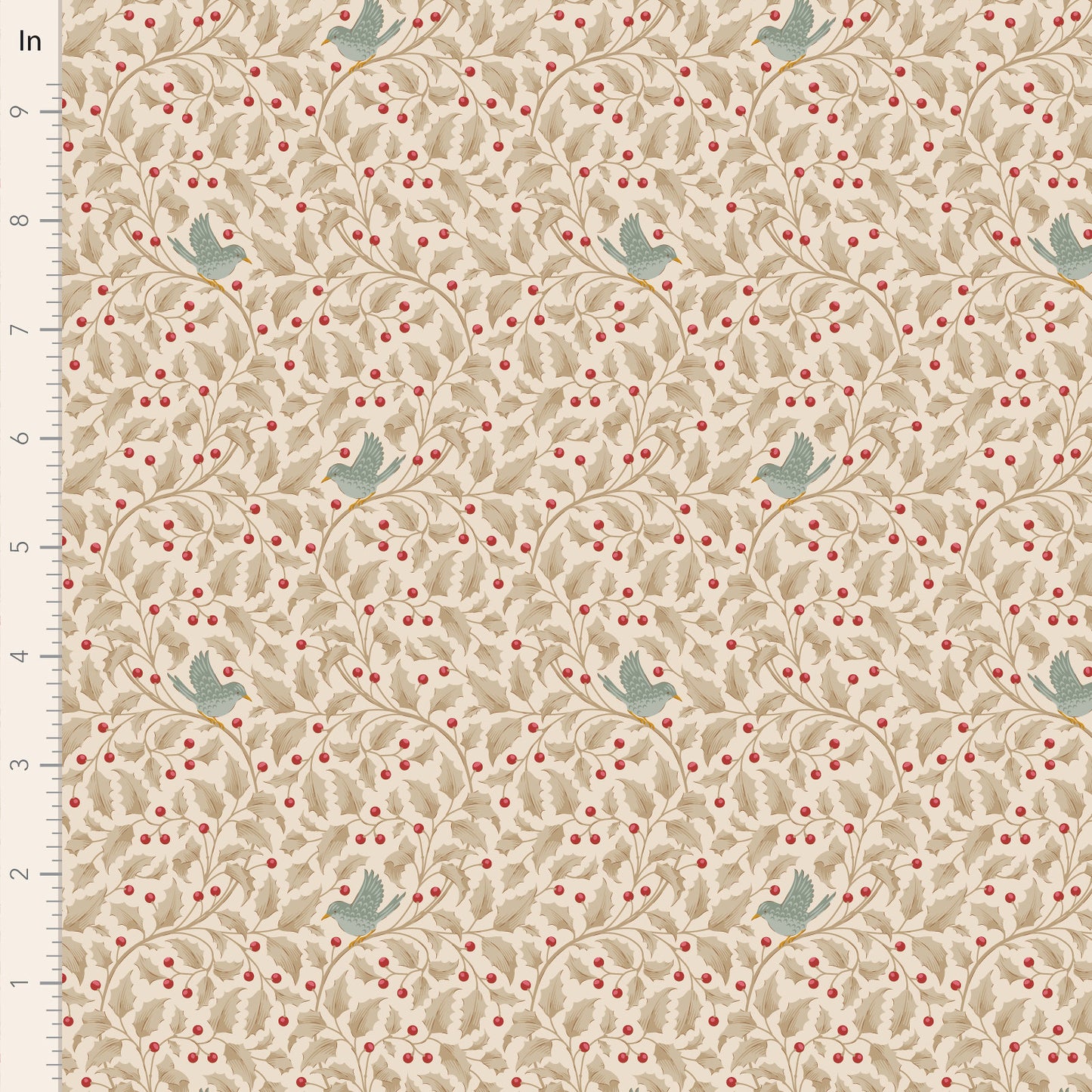 Merry Little Christmas Fabric by Tilda, Holly Clay, TIL100636 - Good Vibes Quilt Shop