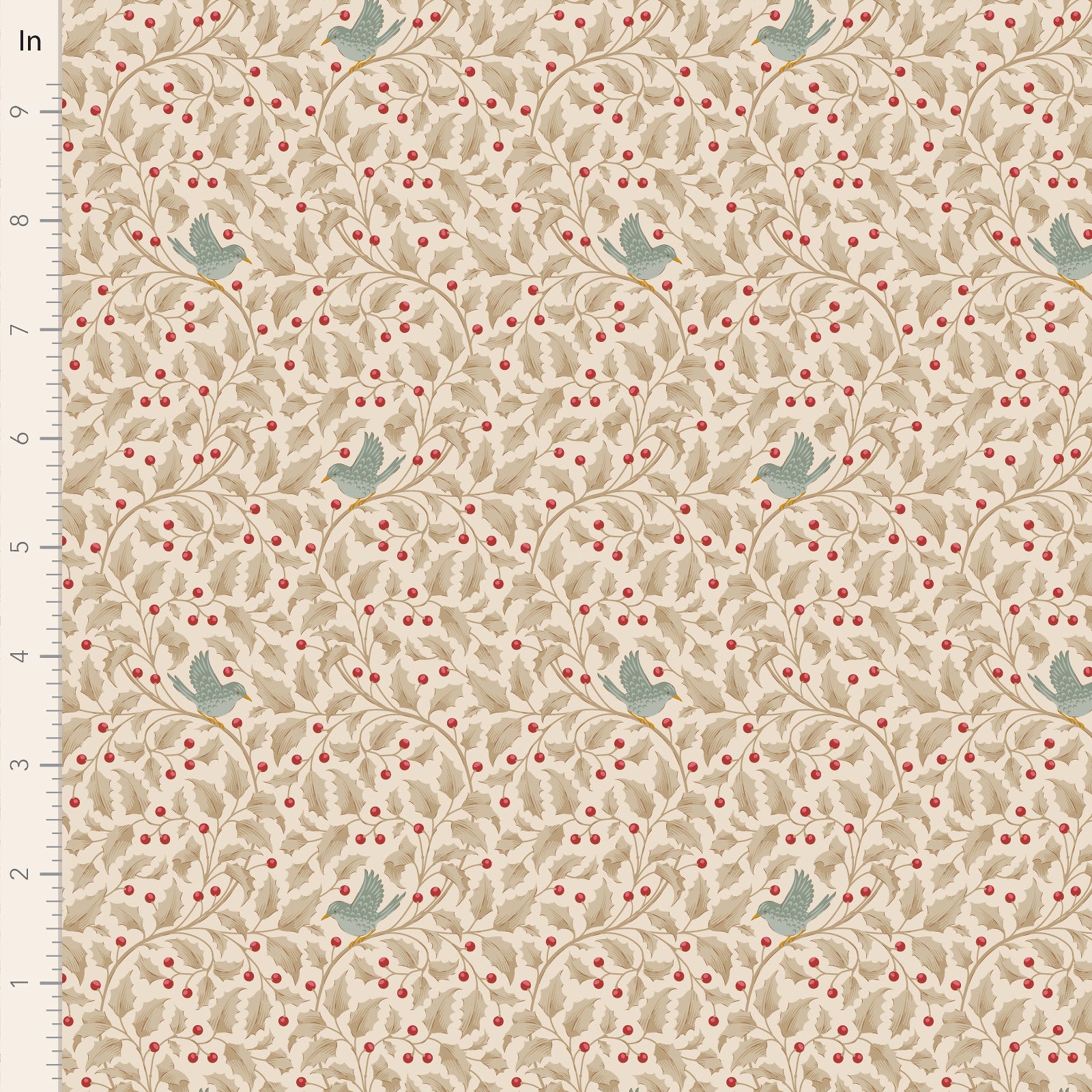 Merry Little Christmas Fabric by Tilda, Holly Clay, TIL100636 - Good Vibes Quilt Shop