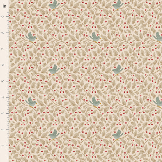 Merry Little Christmas Fabric by Tilda, Holly Clay, TIL100636