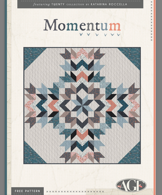 Momentum Quilt, an Art Gallery Fabrics FREE Pattern