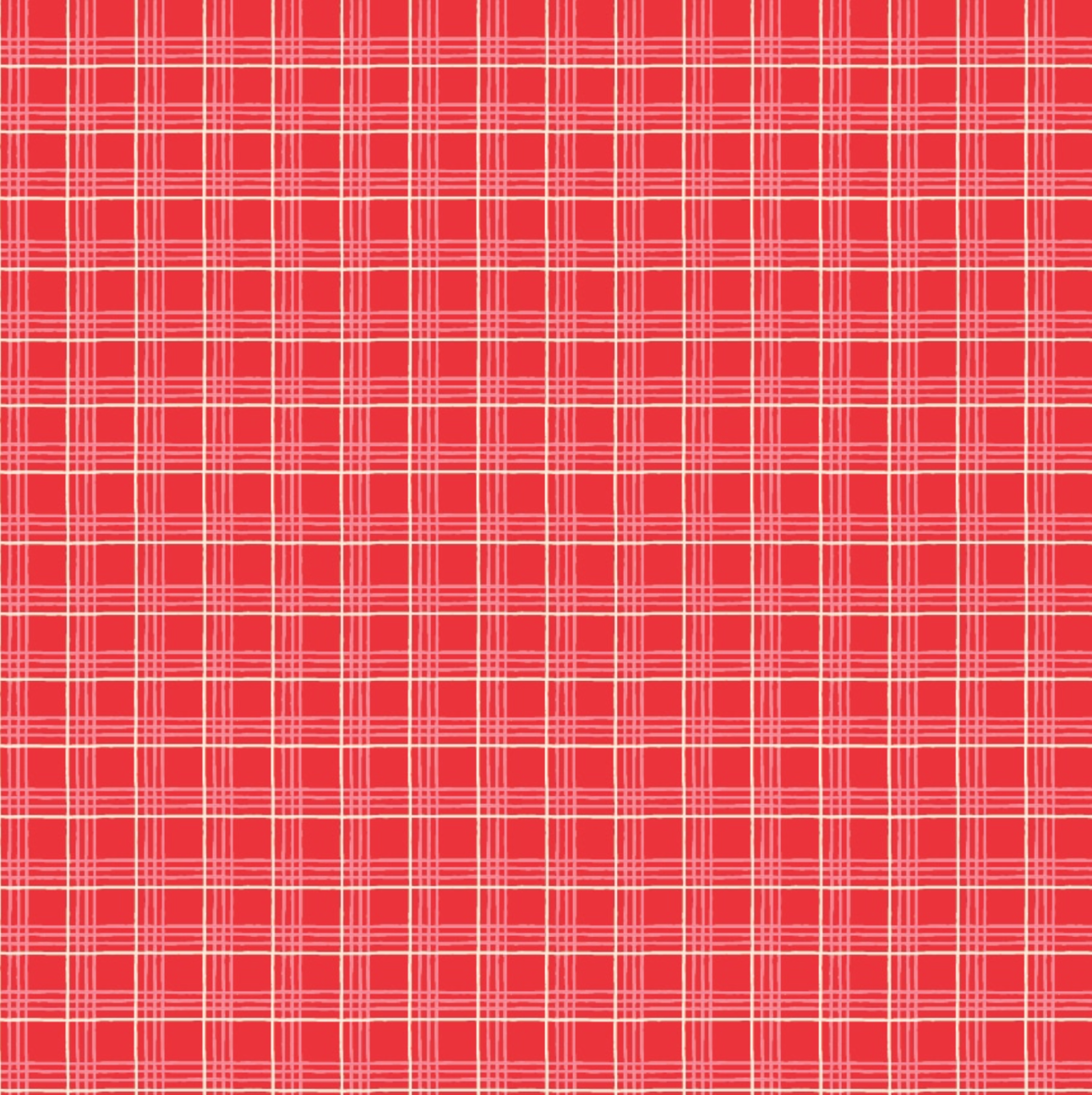 Oh What Fun, OF23315, Christmas Plaid Red, sold by the 1/2 yard