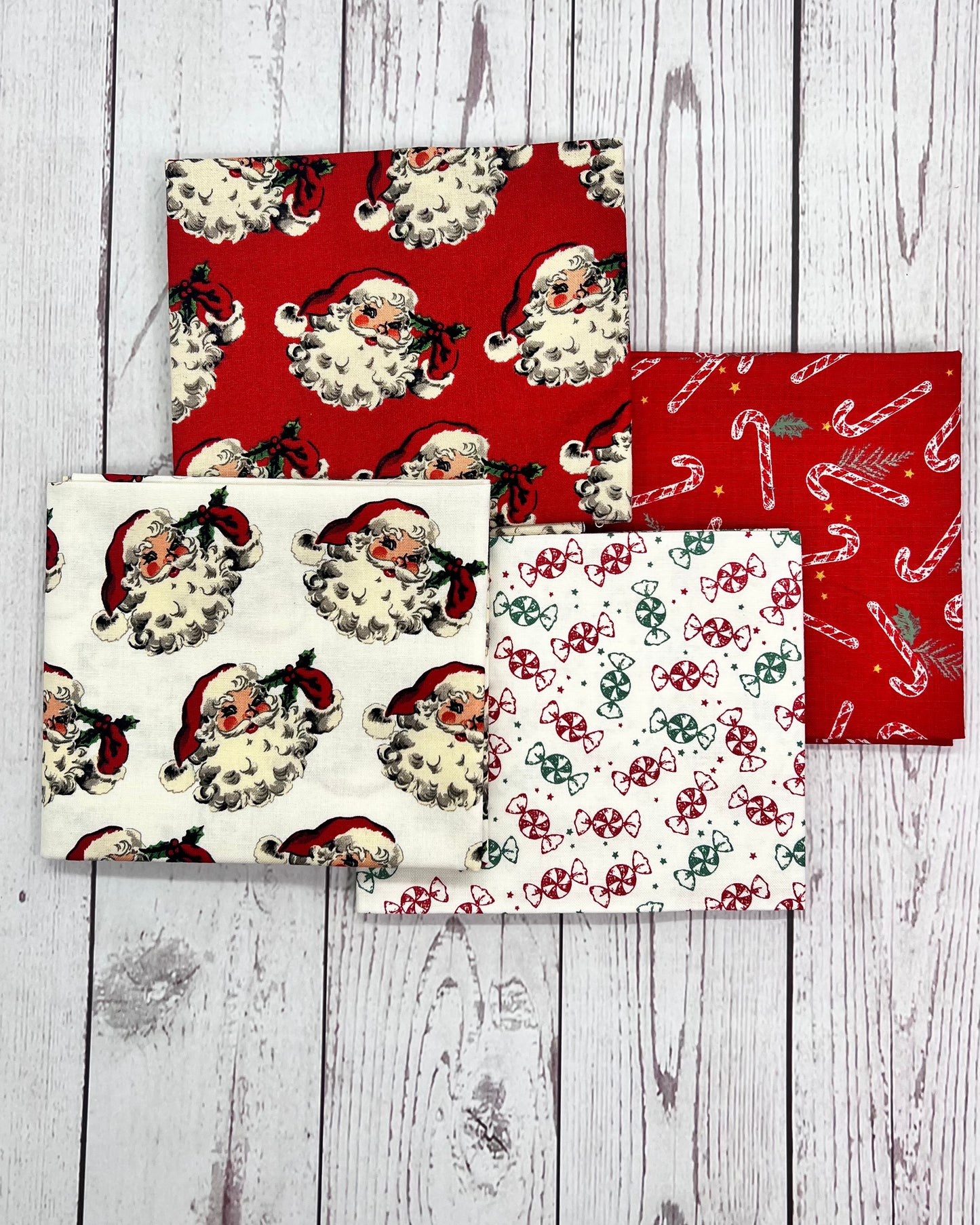 Old Fashioned Christmas with Merry Little Christmas, a custom FQ Bundle 27 pieces