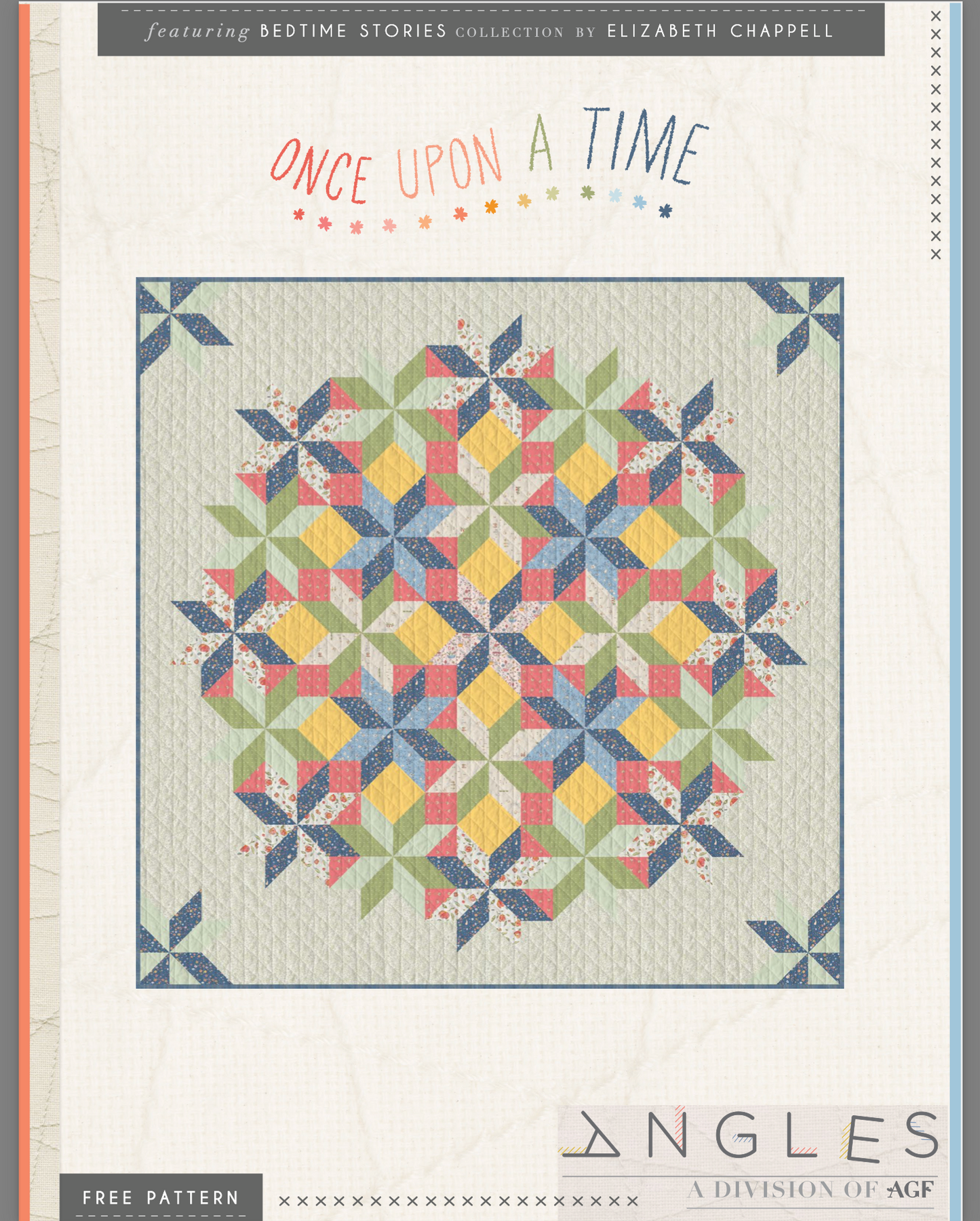 Once Upon an Time Quilt, a Art Gallery Fabrics FREE Pattern