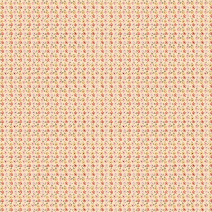 My Name Is Pal Fabric by Lori Woods for Poppie Cotton | Playtime Yellow PA261102 | Sold by the 1/2 Yard