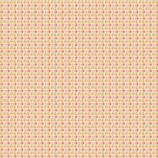 My Name Is Pal Fabric by Lori Woods for Poppie Cotton | Playtime Yellow PA261102 | Sold by the 1/2 Yard - Good Vibes Quilt Shop