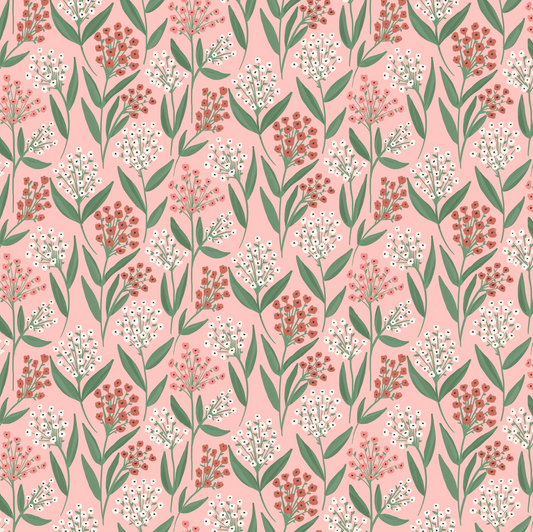 Painted Blossoms Barely Buds Pink PB24668, sold by the 1/2 yard, *PREORDER - Good Vibes Quilt Shop