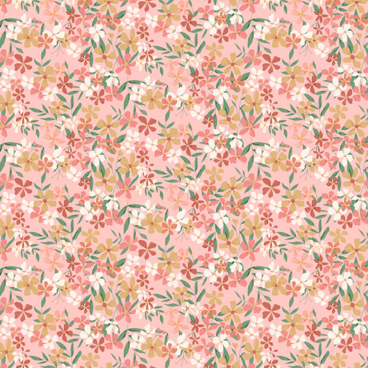 Painted Blossoms Painted Blossoms Pink PB24651, sold by the 1/2 yard, *PREORDER