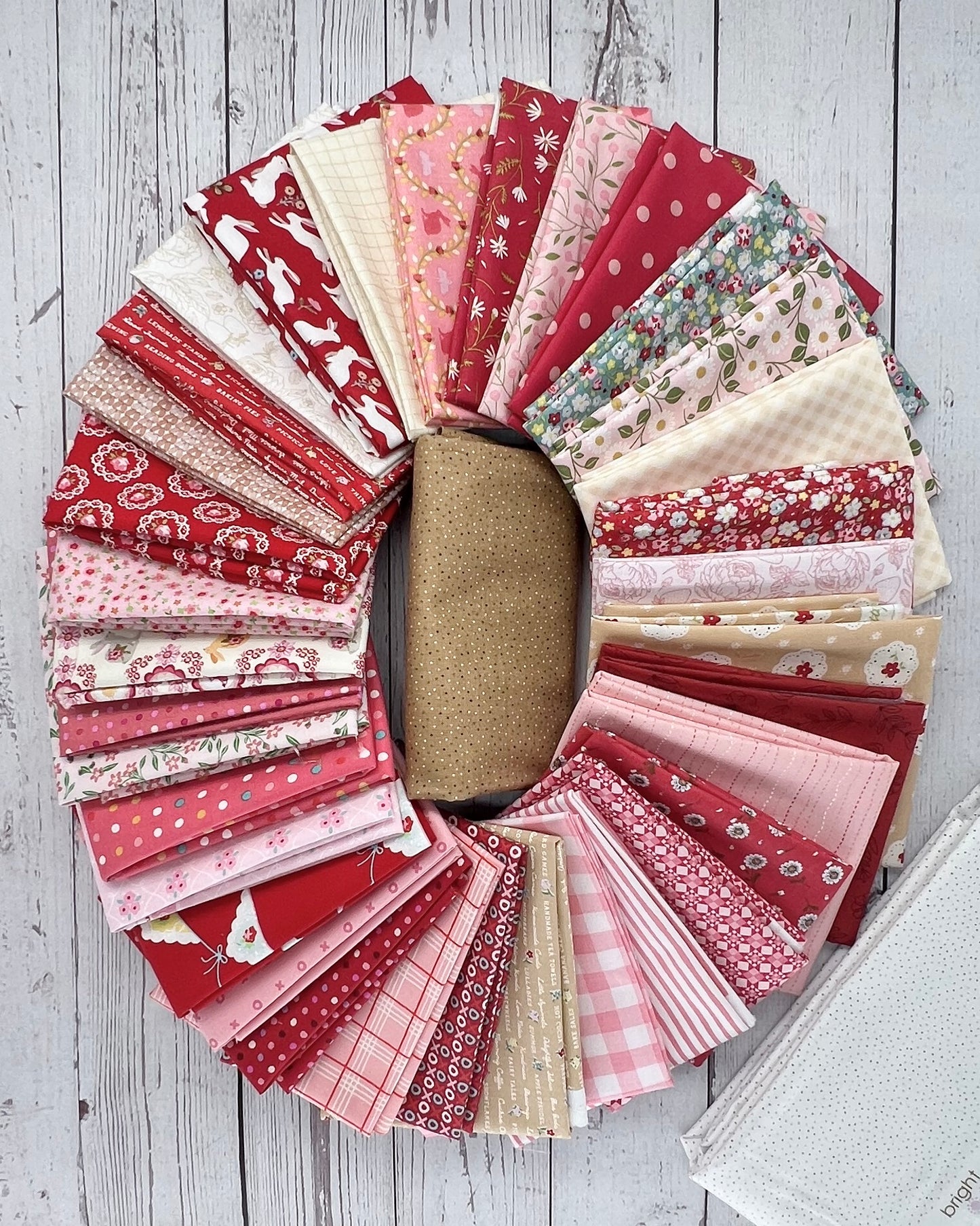 Pink Christmas Tree KIT, Poppie Cotton, Included Fabric for the Pieced Top! - Good Vibes Quilt Shop