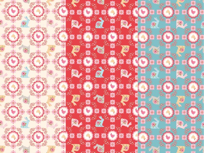 Poppie Patchwork Club, 10" Stacker, 21 Prints with 42 Pieces - Good Vibes Quilt Shop