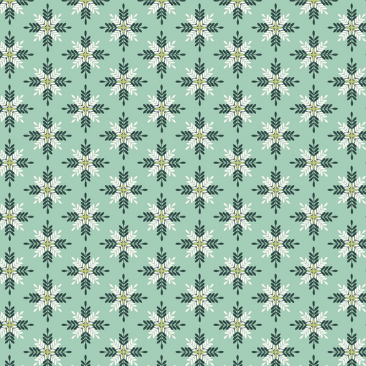 Prairie Christmas, A New Star Teal, PC24362, sold by the 1/2 yard, *PREORDER - Good Vibes Quilt Shop