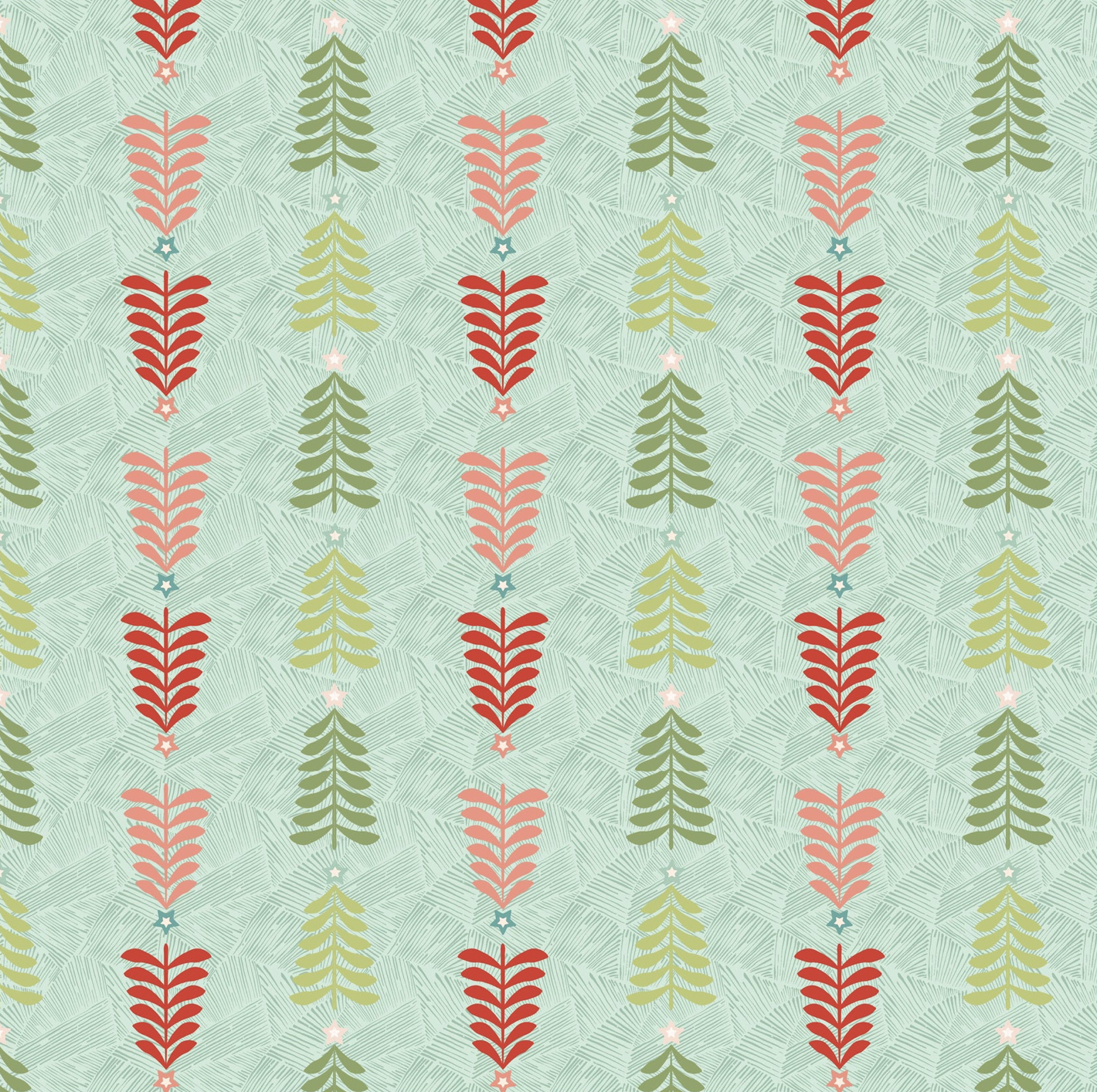 Prairie Christmas, Oh Christmas Tree Teal, PC24355, sold by the 1/2 yard, *PREORDER