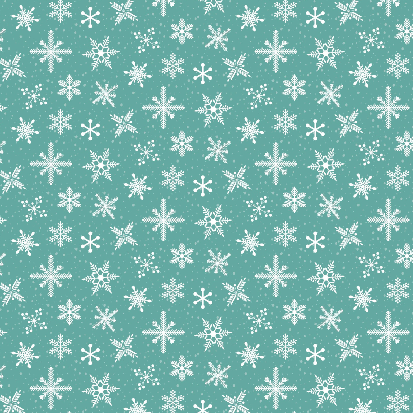 Prairie Christmas, Snowfall Teal, PC24352, sold by the 1/2 yard, *PREORDER