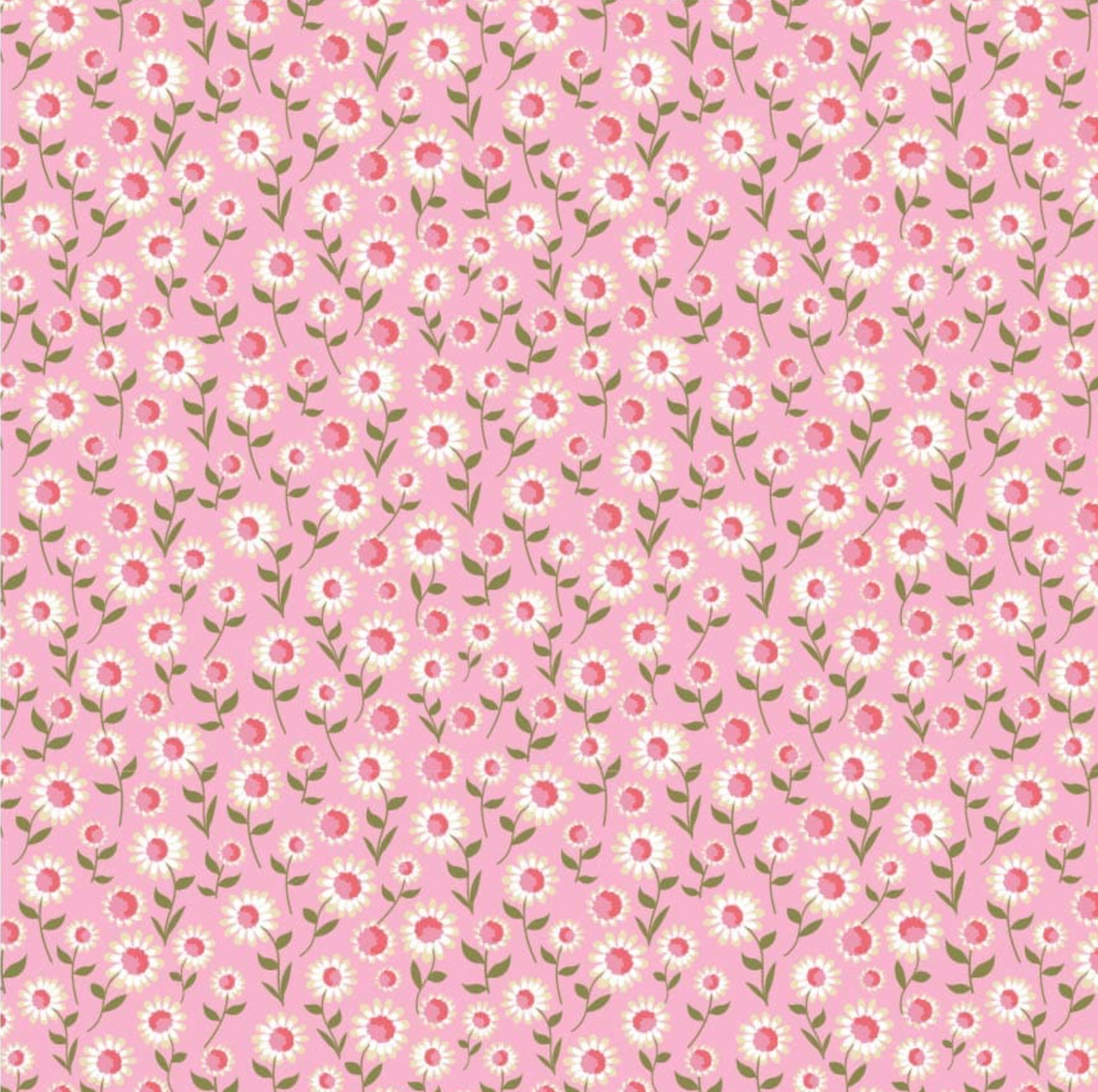 Prairie Sisters Homestead Daisy Dukes Pink PH23404, sold by the 1/2 yard