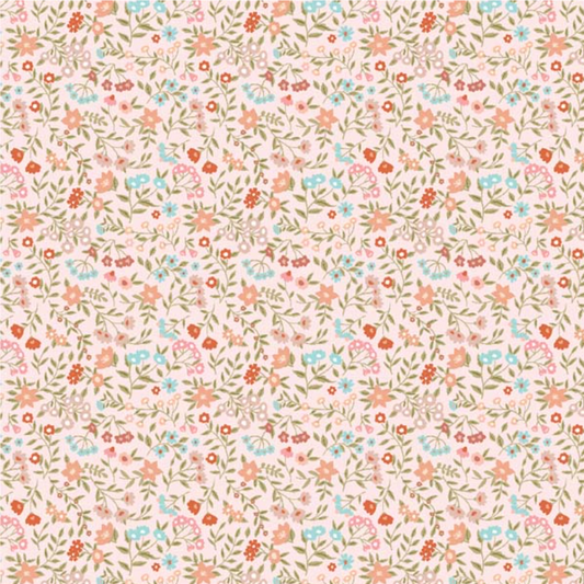 Promise Me From the Heart Pink PM24605, sold by the 1/2 yard - Good Vibes Quilt Shop