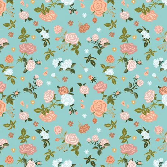 Promise Me Passionately Blue PM24609, sold by the 1/2 yard