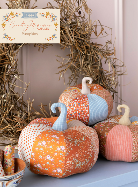 Pumpkins, Creating Memories FALL by Tilda, FREE Pattern