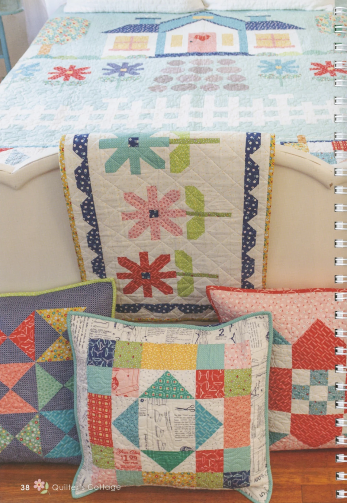 Quilter's Cottage Book, by Lori Holt of Bee in My Bonnet, sku ISE-936 - Good Vibes Quilt Shop