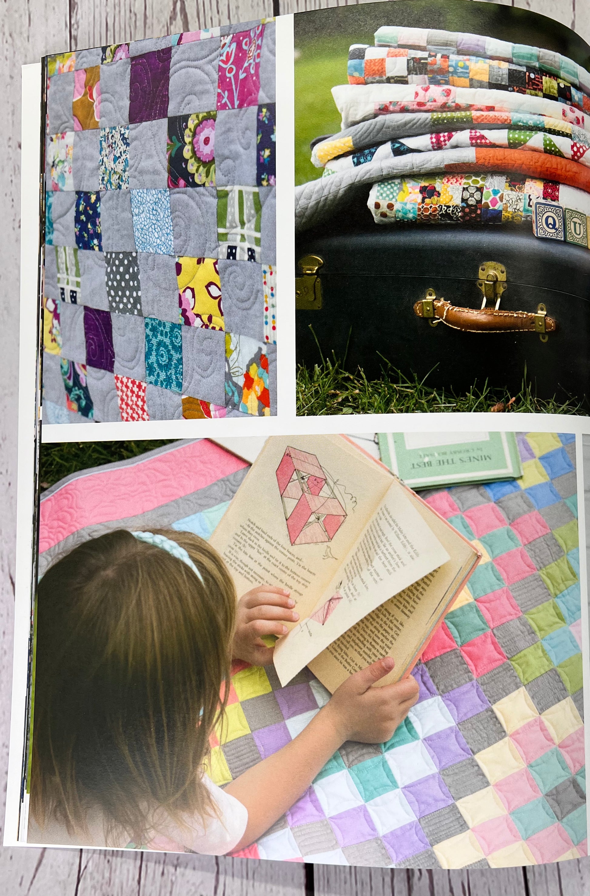 Quilts for Kids from Carmen Geddes of Ten Sisters for Easy Piecing Grid System - Good Vibes Quilt Shop