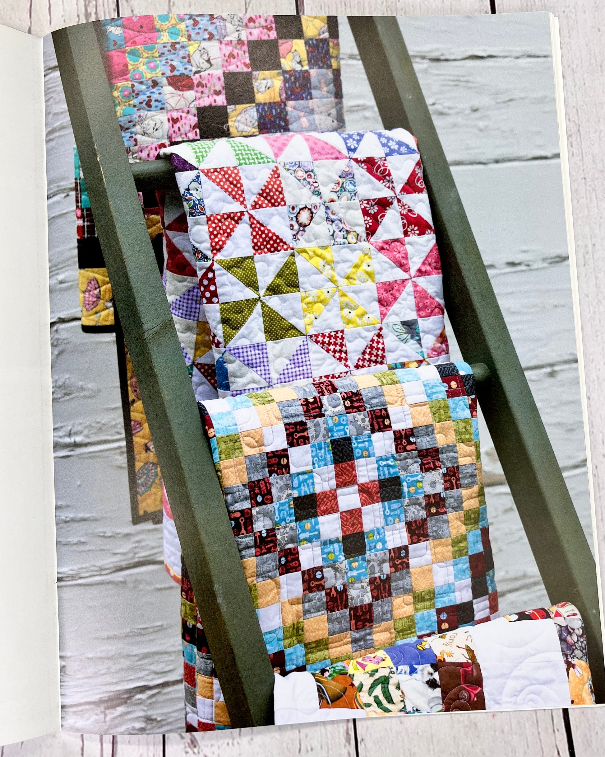 Quilts for Kids from Carmen Geddes of Ten Sisters for Easy Piecing Grid System - Good Vibes Quilt Shop