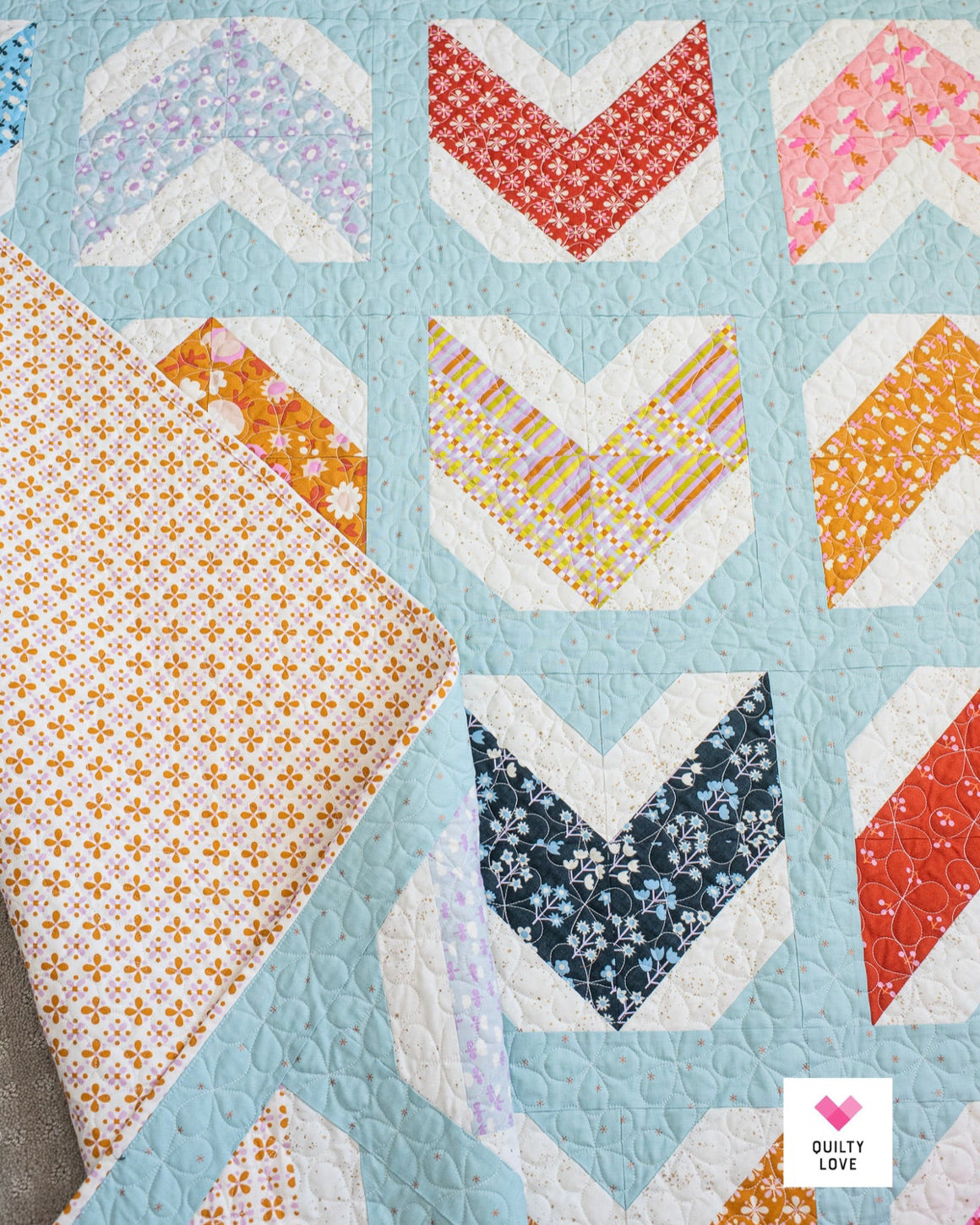 QUILTY ARROWS Quilty Love Pattern by Emily Dennis #112 - Good Vibes Quilt Shop