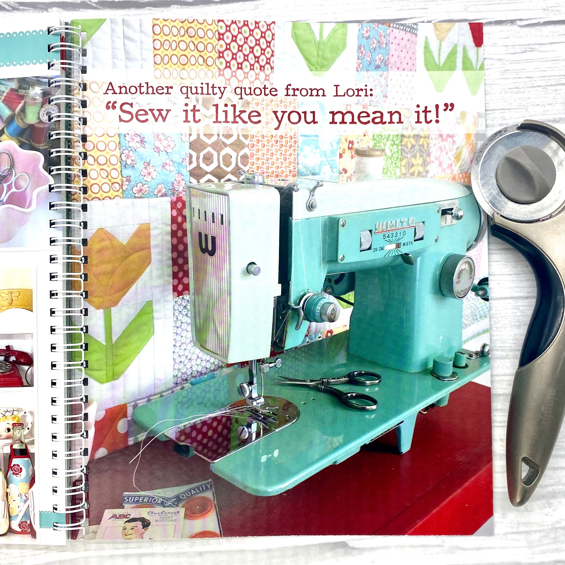 Quilty Fun, by Lori Holt of Bee in My Bonnet, sku ISE902 - Good Vibes Quilt Shop