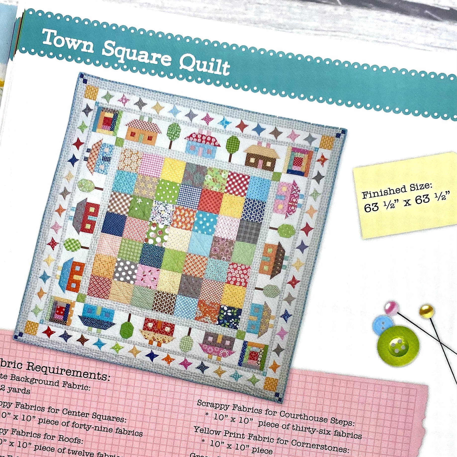Quilty Fun, by Lori Holt of Bee in My Bonnet, sku ISE902 - Good Vibes Quilt Shop