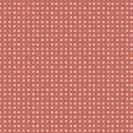 My Name Is Pal by Lori Woods for Poppie Cotton | Ruff House Rust PA261107 | Sold by the 1/2 Yard | PREORDER! - Good Vibes Quilt Shop