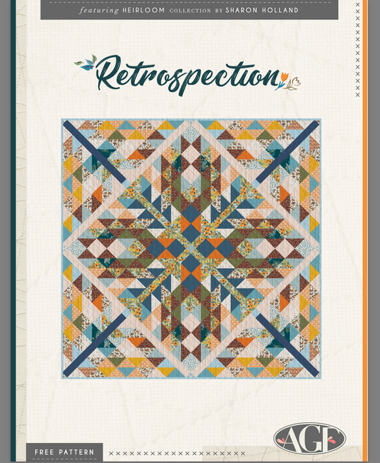 Retrospection Quilt, an Art Gallery Fabrics FREE Pattern