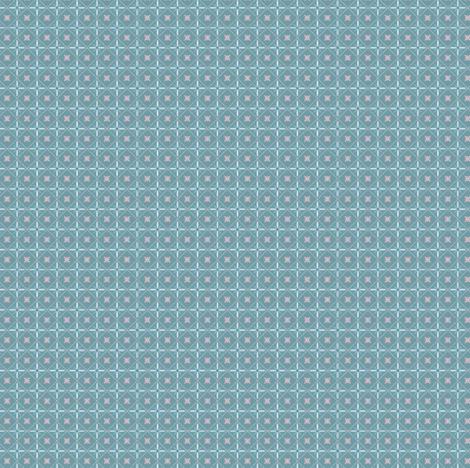Rosy Cheeks Fabric by Poppie Cotton, Bless You Blue, RC25256 - Good Vibes Quilt Shop