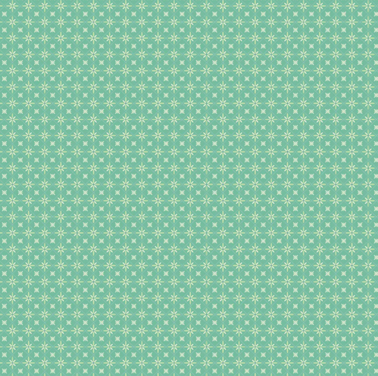 Rosy Cheeks Fabric by Poppie Cotton, Bless You Green, RC25255 - Good Vibes Quilt Shop