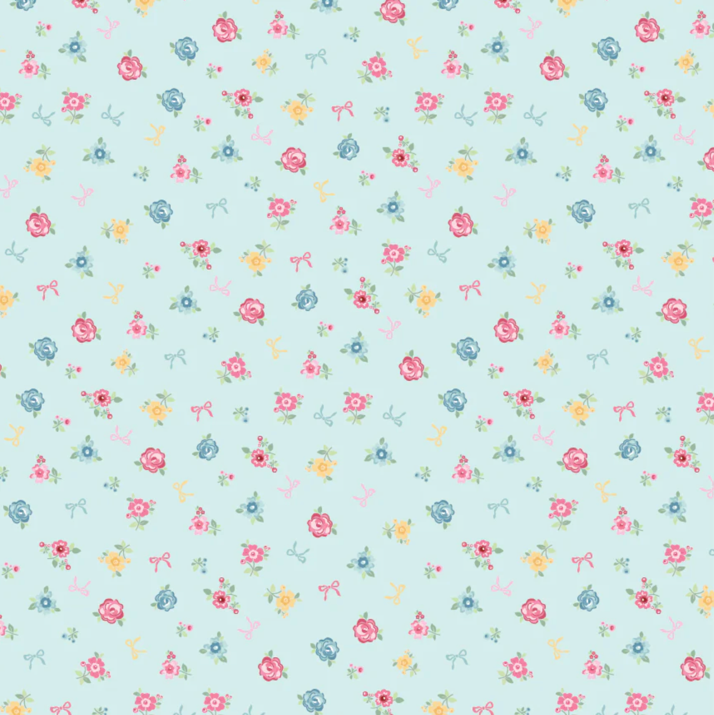 Rosy Cheeks Fabric by Poppie Cotton, Fat Quarter Fabric Bundle, 24 skus, RC25266 - Good Vibes Quilt Shop