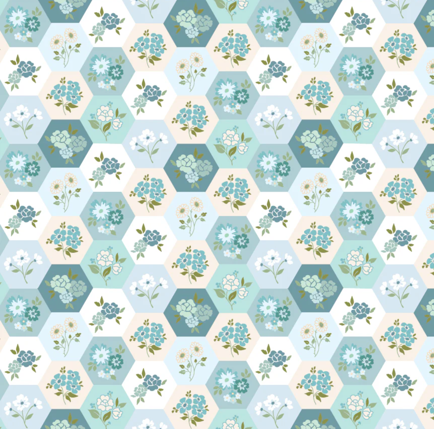 Rosy Cheeks Fabric by Poppie Cotton, Fat Quarter Fabric Bundle, 24 skus, RC25266 - Good Vibes Quilt Shop