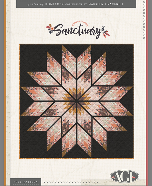 Sanctuary Quilt, an Art Gallery Fabrics FREE Pattern