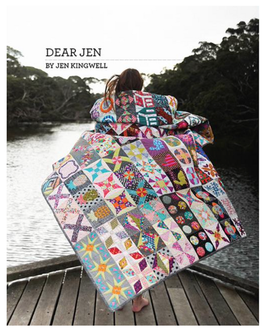 Dear Jen by Jen Kingwell, Quilt Pattern Booklet - Good Vibes Quilt Shop