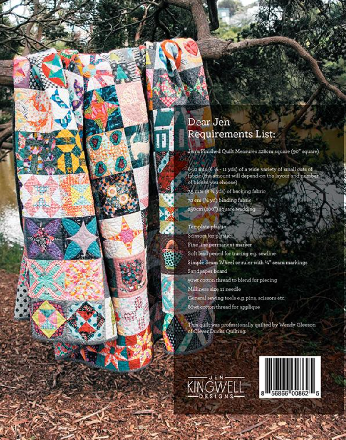 Dear Jen by Jen Kingwell, Quilt Pattern Booklet - Good Vibes Quilt Shop