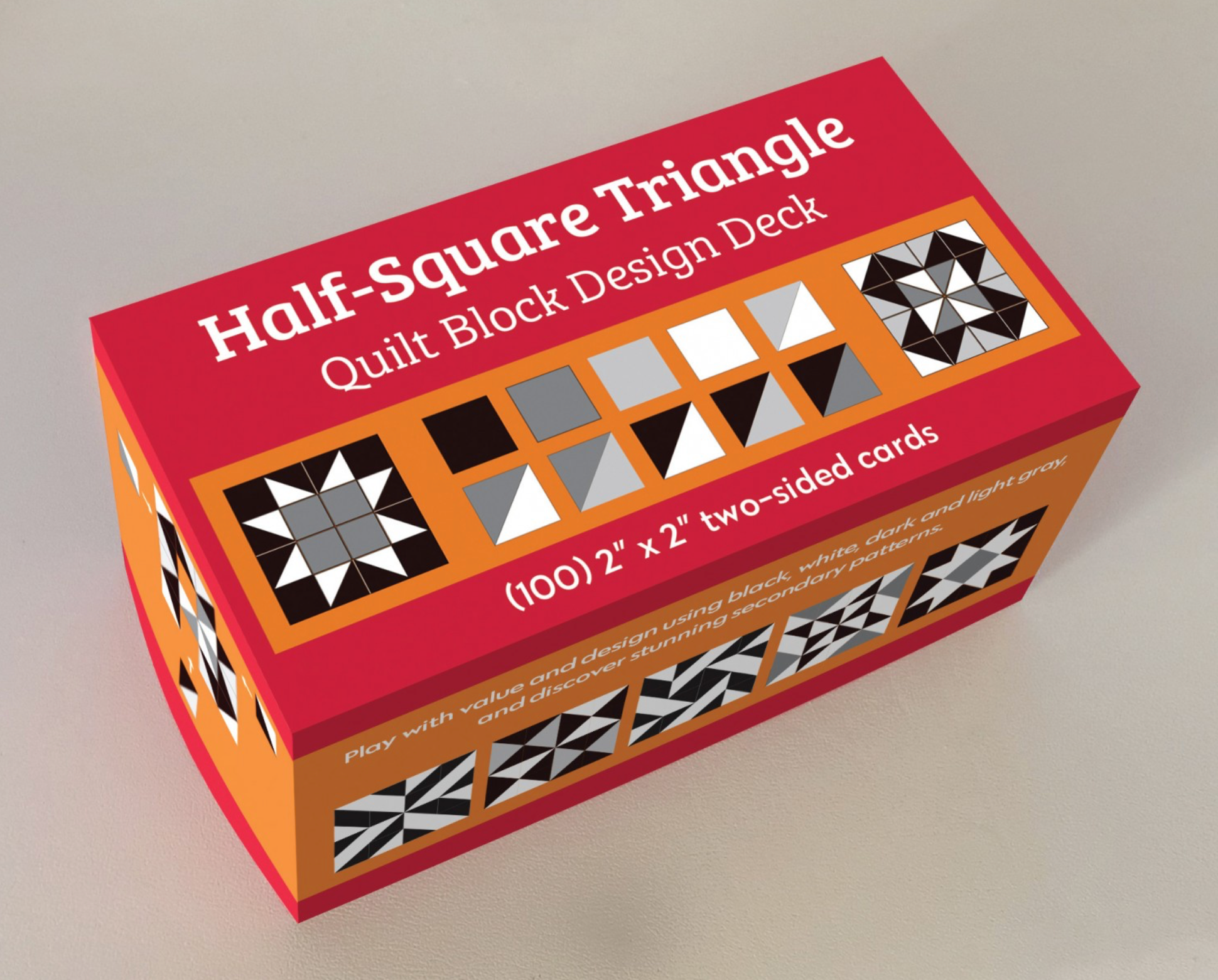 Half-Square Triangle Quilt Block Design Deck, by Quilt Builder C&T Publishing - Good Vibes Quilt Shop