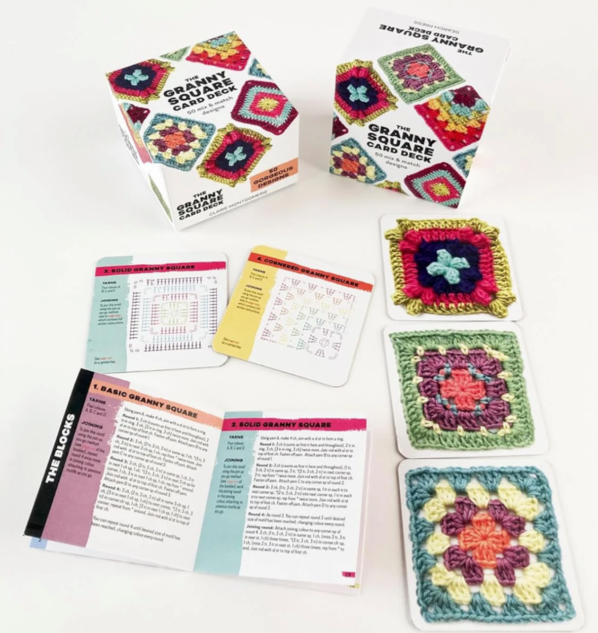 Granny Square Card Deck # SP2229-7 - Good Vibes Quilt Shop