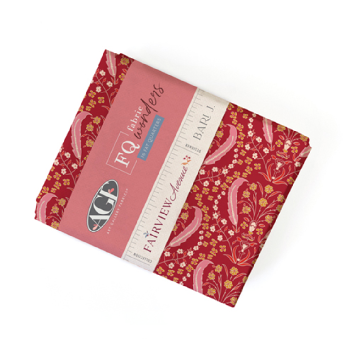 Fairview Avenue Fabric Collection, 16 Fat Quarters, FQW-FWA - Good Vibes Quilt Shop