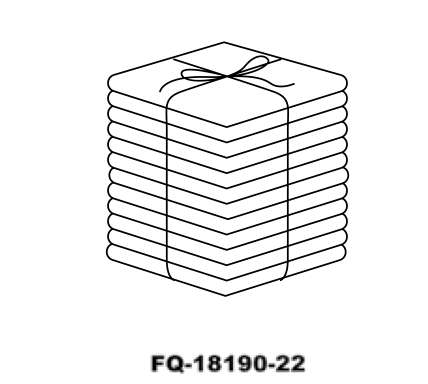 Blissful Moments by Lisa Audit, Fat Quarter Bundle, 22 pieces PREORDER